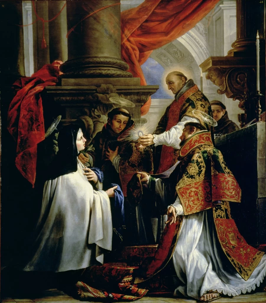 Comunione di santa Teresa d'Avila - Museo Lazaro Galdiano, Madrid